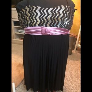 Plus size party dress